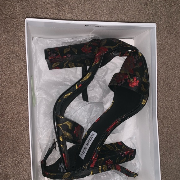 Brand new Steve Madden chunky heels size 8.5 - Picture 1 of 5